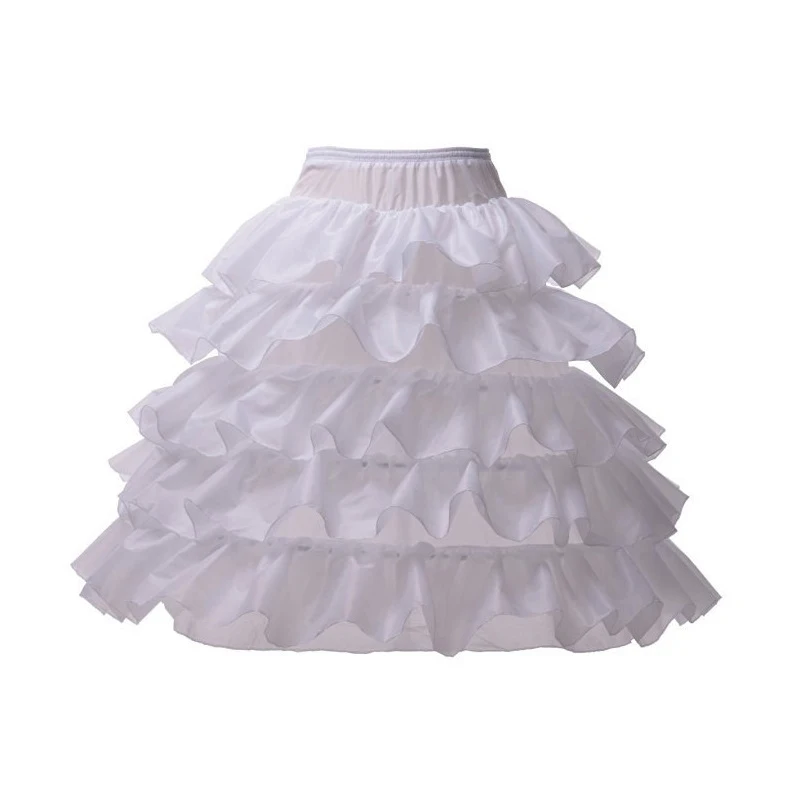 Add Diameter Four Ring Five Lotus Leaf Wedding Dress Bustle Wholesale Dance 4 Circle 5 Lotus Petticoat 100cm