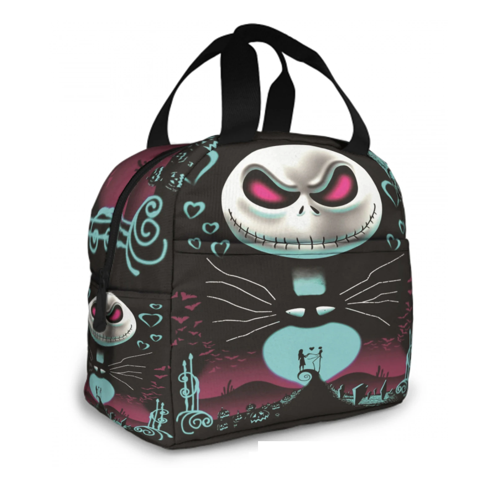 The Nightmare before Christmas lunch bag insulation bag outdoor picnic bag
