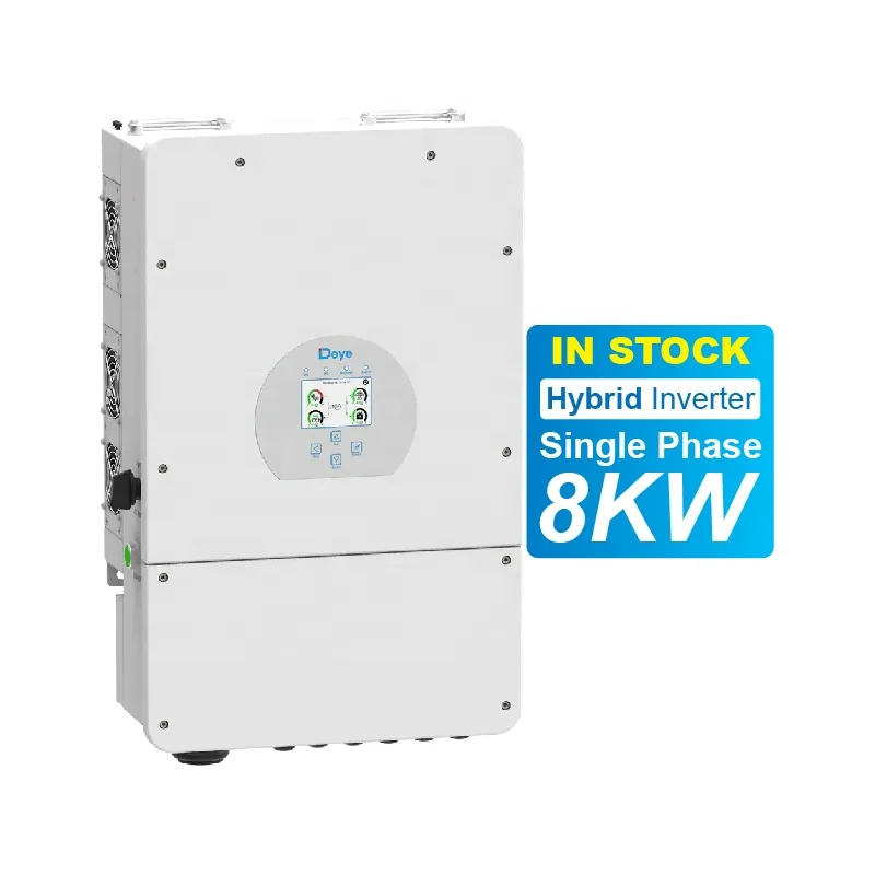 High quality Deye official agent single phase hybrid inverter SUN-8K-SG05LP1-EU LV Battery Supported for home use