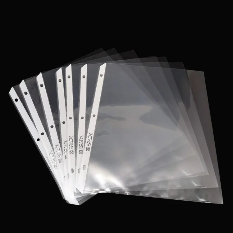 Waterproof sheet protector A4 size file document keeper (Manufactory)