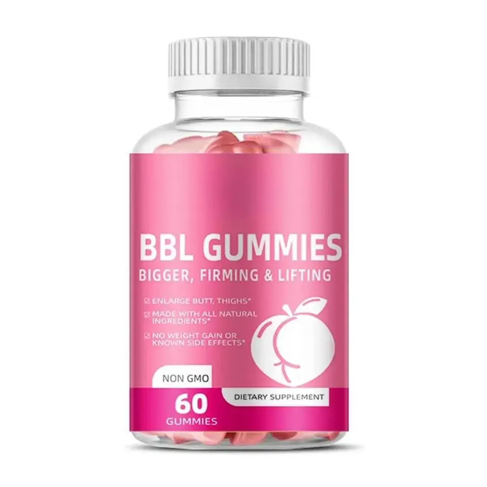 private label BBL gummies vegan butt enhancement BBL gummies grossir les fesses BBL gummies for women