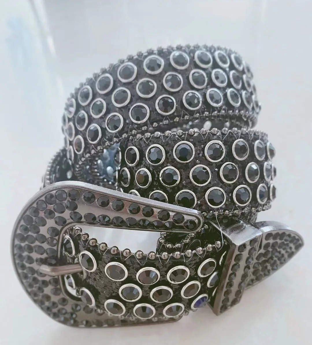 Hot Sale Women Strass Rhinestone Belt Men BB Simon Belts Bling Crystal Belt