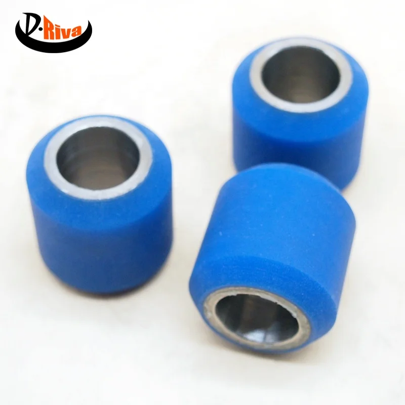 Китайский завод, хорошее качество, полиуретановое покрытие, синие полиуретановые роликовые резиновые ролики