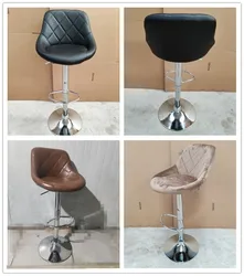 Best Selling and Cheap Bar Set Furniture Modern Counter Bar Stools Black Bar Chairs for Sale