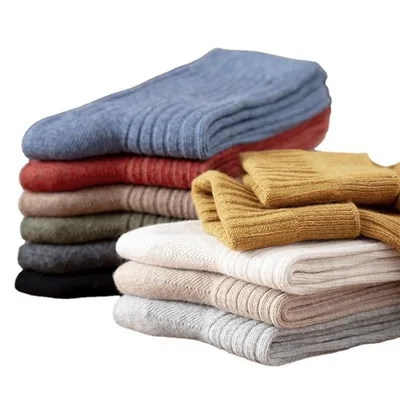 Korean version INS trend  Japanese stockings spring and autumn pile socks for woman