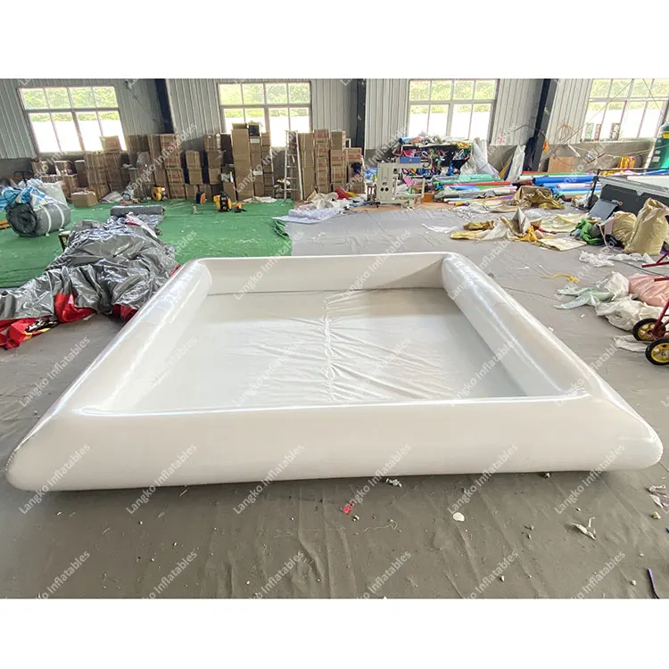 hot sale kids inflatable bumper car arena karting fence inflatable  white mini Bumper cars perimeter for sale