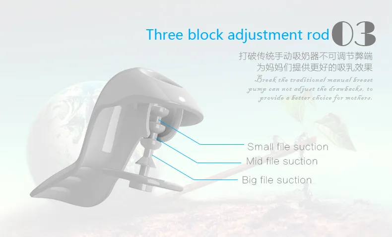 2023 New Real Bubee High Quality Silica Gel Manual Breast Pump Collection Baby Feeding Manual Breast Pump for Mommy