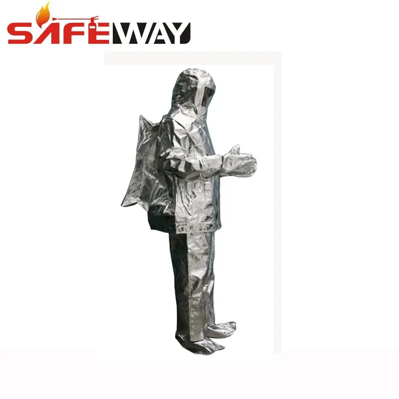 Chinese Factory Producing S-XXL Aluminum Fire Fighting protection Suit