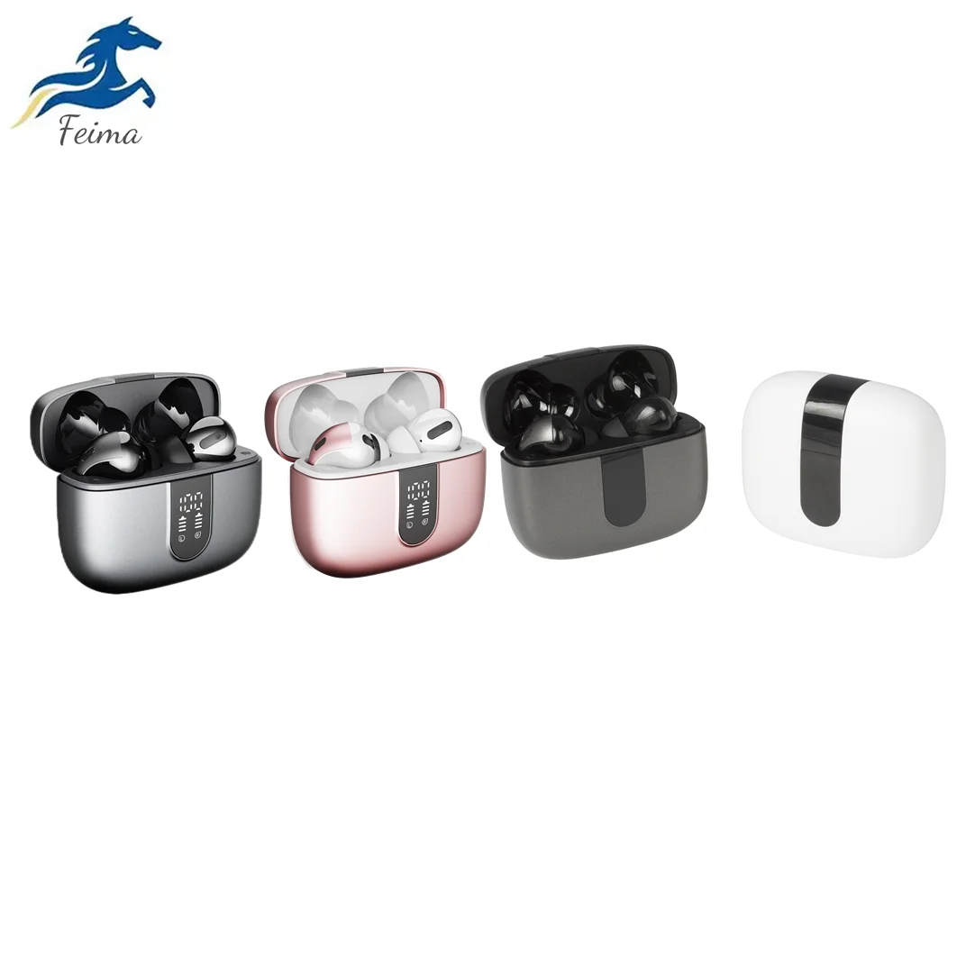 OEM/ODM X08 Earphones True Wireless Stereo Earbuds IPX5 Waterproof In-ear Headphones with Mics, Touch Control, Led Power Display