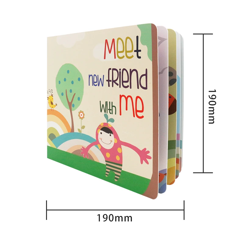 Low MOQ animal book recordable books voice recording books