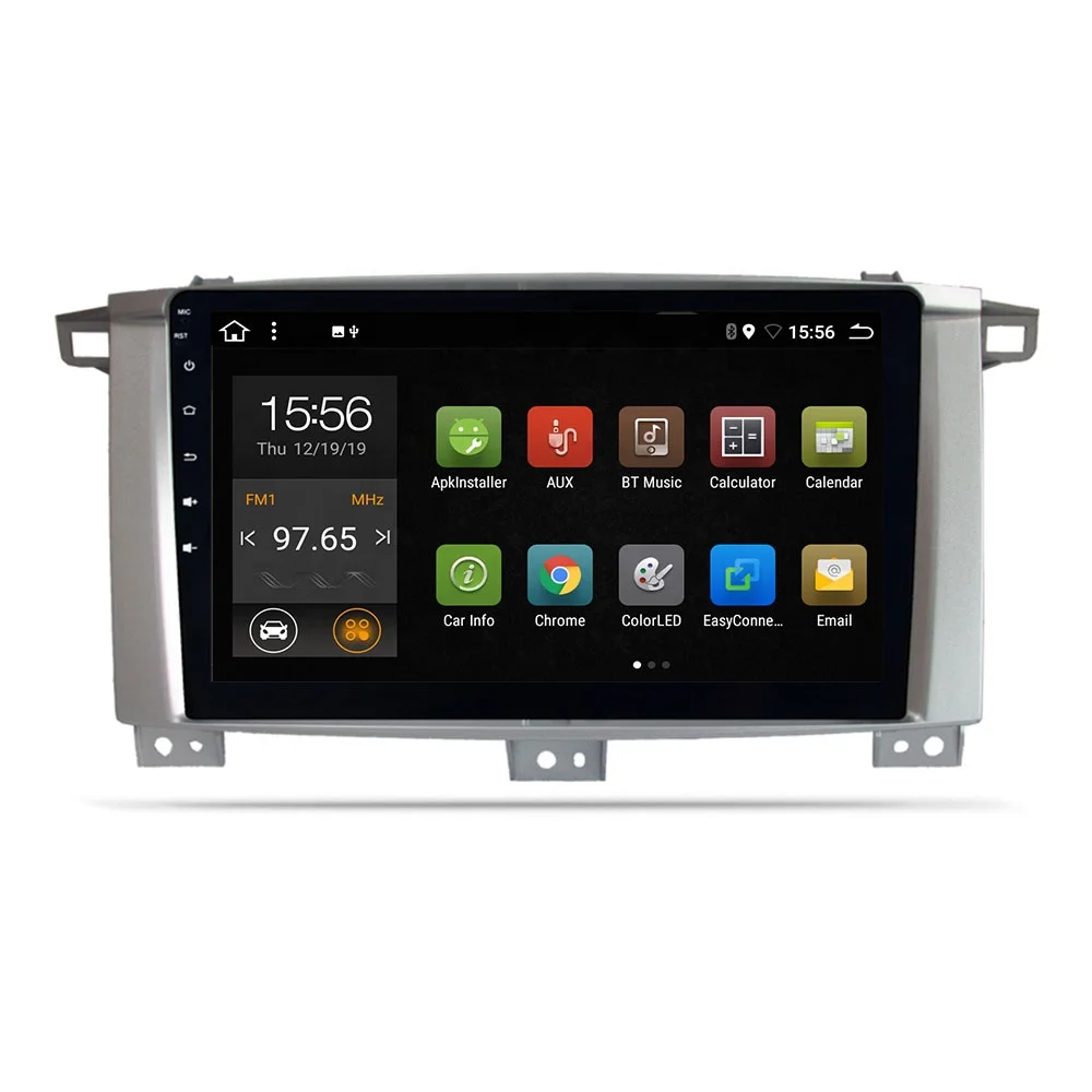 MCX Android10 Quad Core Car Radio Stereo Video Car DVD Multimedia Player For Toyota Land Cruiser100 GPS WIFI BT touch screen