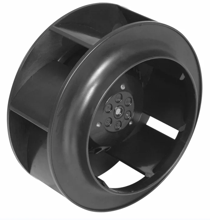 175mm 230V Ec Brushless External Rotor Motor Plastic Industrial Centrifugal Fan for Ventilation System