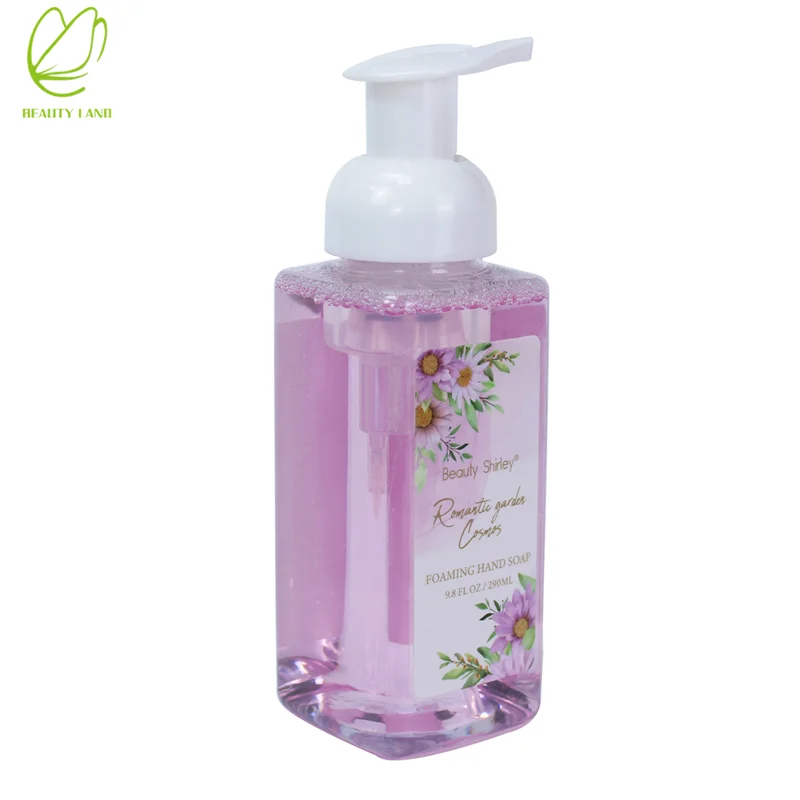OEM/ODM Private Label Natural Organic Moisturizing Fragrance Foaming Cleansing Gel Liquid Hand Soap Wash