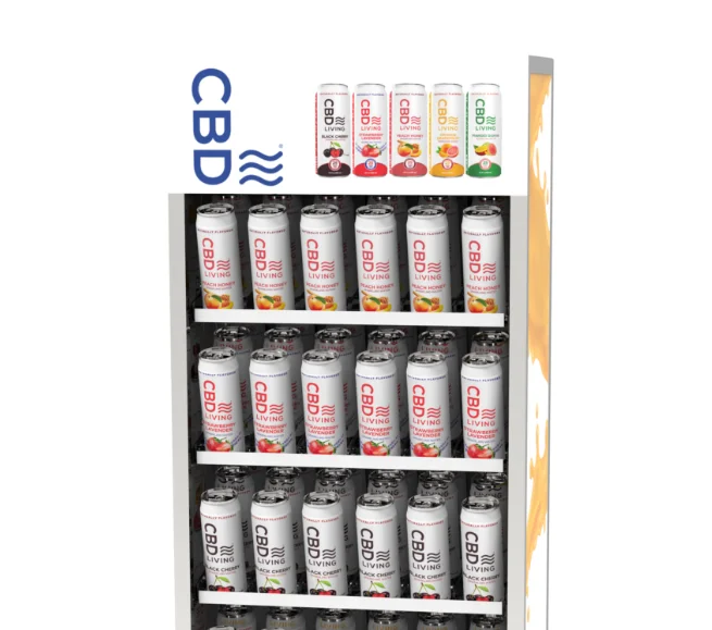 Storage Canned Shelf Rack Stackable Can Display Organizer Kitchen Metal Chrome Bottle Beverage Dispenser Rack for retail sh