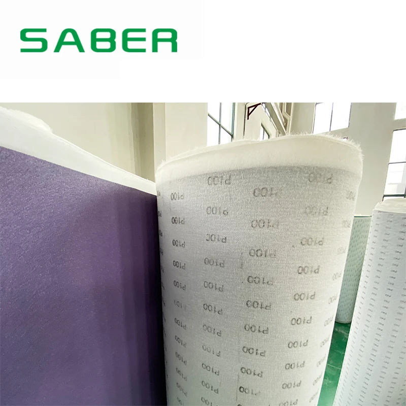 Пурпурный керамический диск/абразивный диск SABER 5 дюймов мм с 8 отверстиями высокопроизводительный шлифовальный корпус автомобиля и