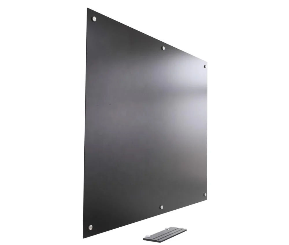 
Anti-glare magnetic glass board used in meeting room 