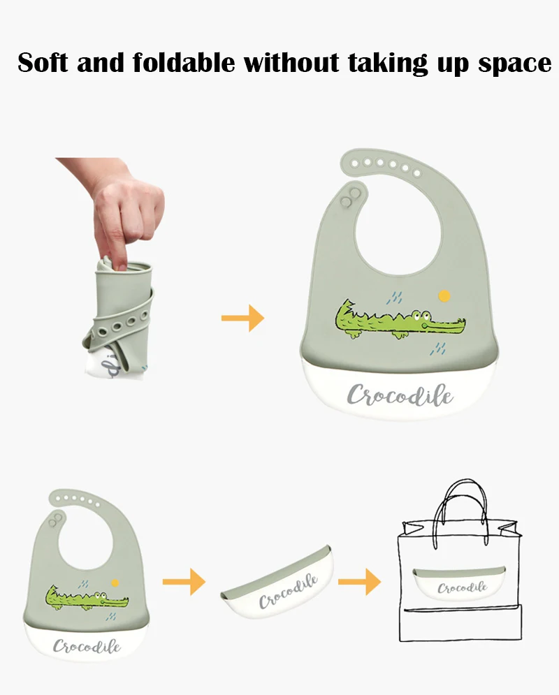 Toddler Silicone Bibs Baby Kids Girl Boys Waterproof Saliva Solid Feeding Bib 36 Colors baby Silicone Bib Aprons