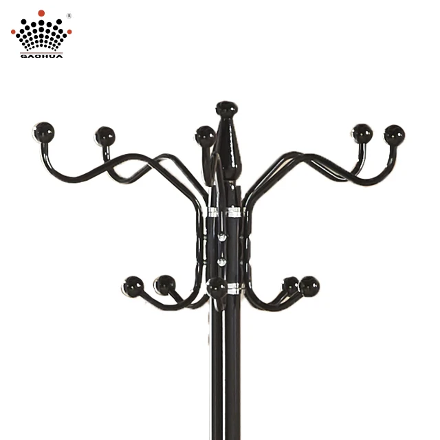 space saving luxury multifunction floor cactus tree standing clothing bag entryway coat rack metal coat hanger stand for clothes