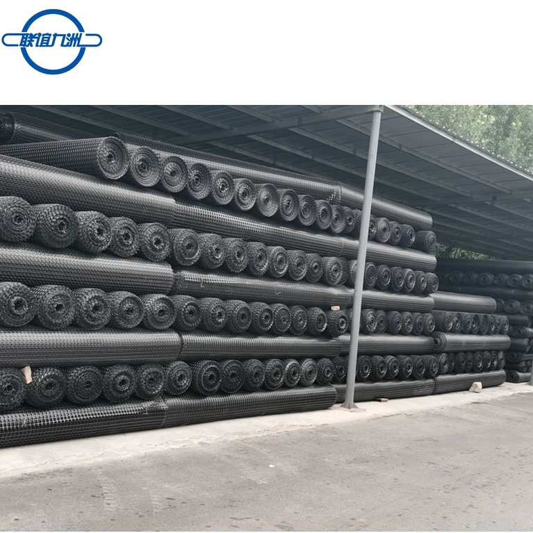 High Tensile Strength PP Biaxial Geogrid for Road Construction and Other Project