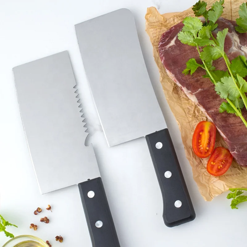 Home 3 4 5 6 Inch Anti-slip Handle Chef Knife Kitchen Knives Peeler Set Fruit Knife Cleaver Bread Cutter Tools