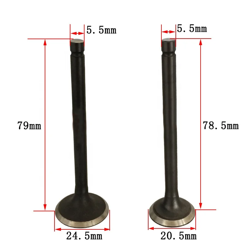CA250 Motorcycle Intake & Exhaust Valves for Honda