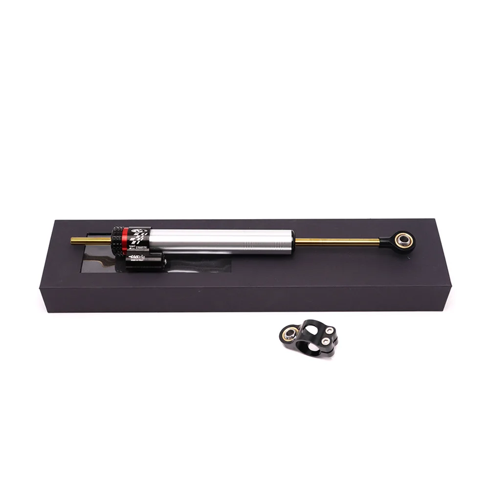 Motorcycle Steering Damper Stabilizer CNC Aluminum Alloy Linear Reversed Adjustable Motor Accessories