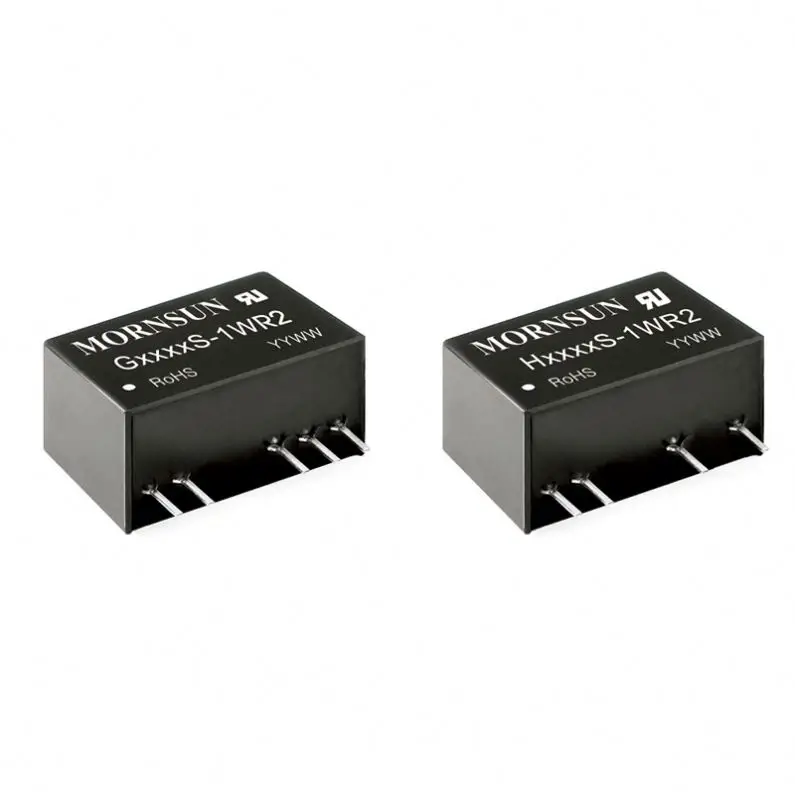 H0512S-1WR2 фиксированный вход 1 Вт Железнодорожный одиночный выход DC преобразователь 5V до 12V 1W импульсный источник питания