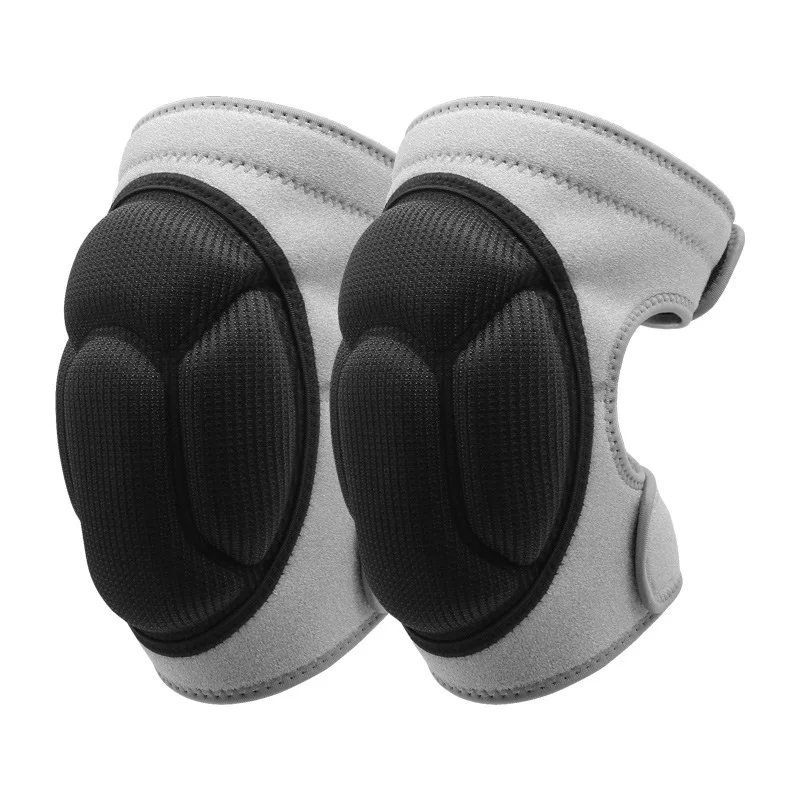 Knee Pads for Gardening Volleyball Collision Knee Protector Sleeve EVA Sponge Thick Padded Kneepads Cleaning Kneeling Works