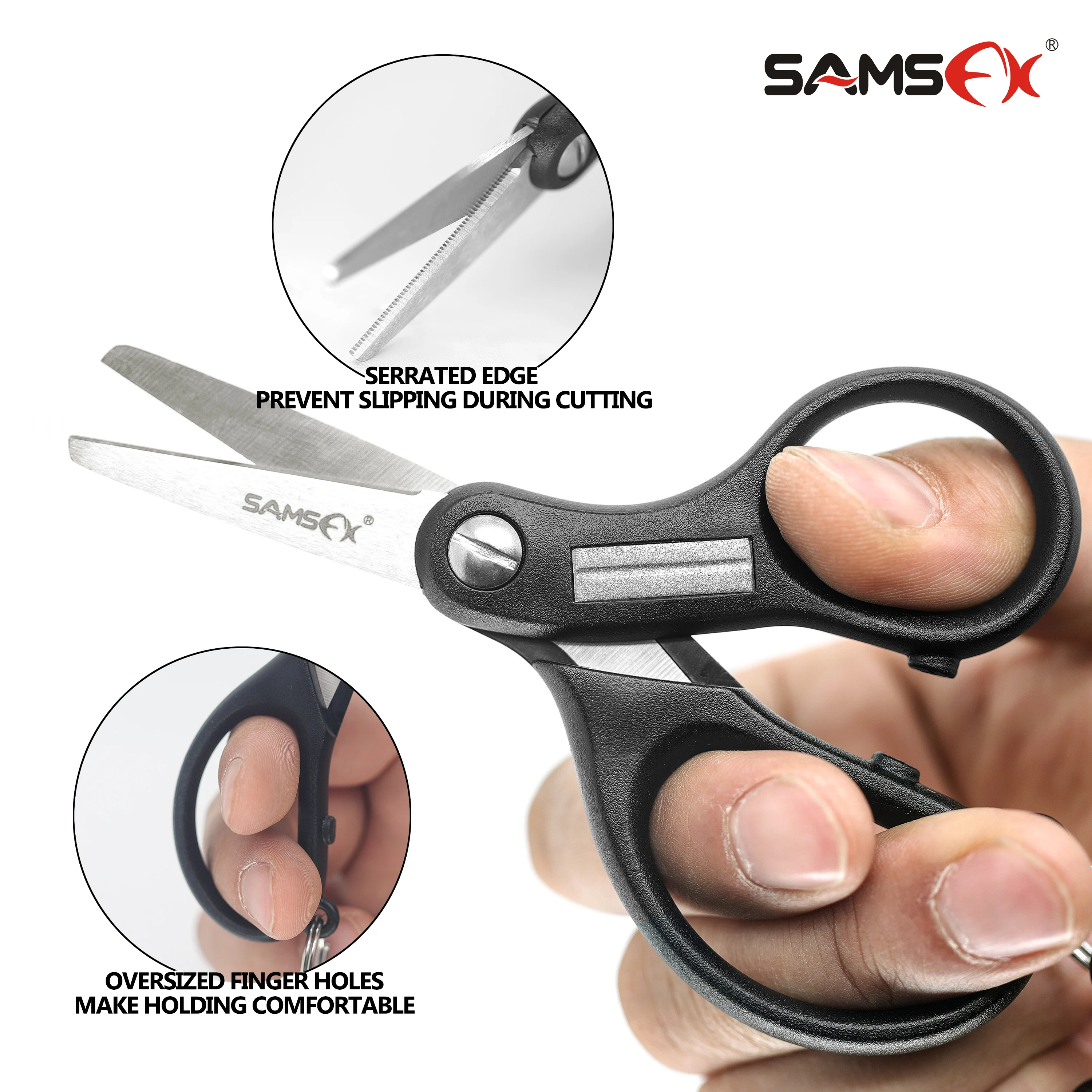 
SAMSFX Carp Fishing Tackle Drill Rigging Tool with Scissor Knot Tyer Kit Bait Needle Baiting Needle Accessories 