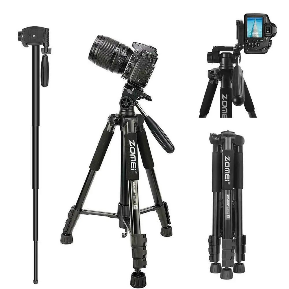 
ZOMEI Q222 camera tripod for smartphone, digital SLR camera projector 