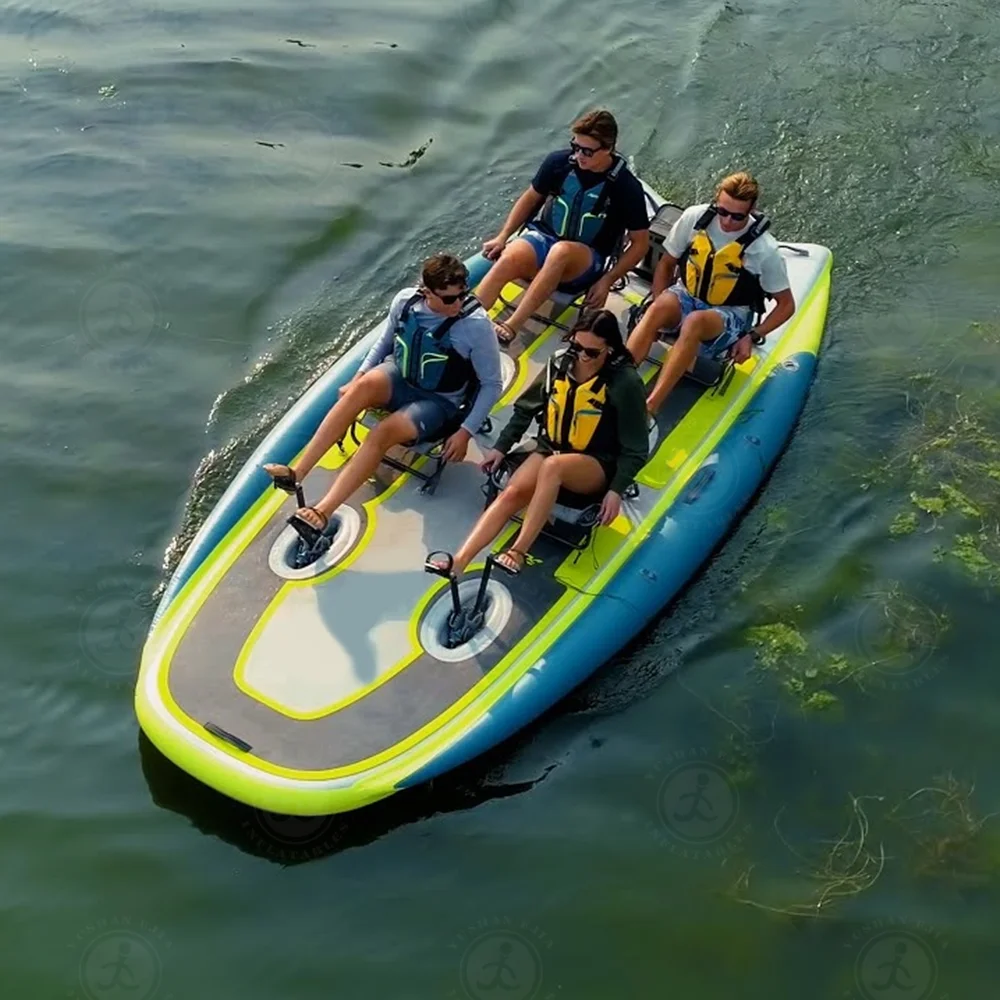 Innovative Inflatable Pedal Kayaks for Family Fun   Perfect for Lakes and Rivers Easy Setup