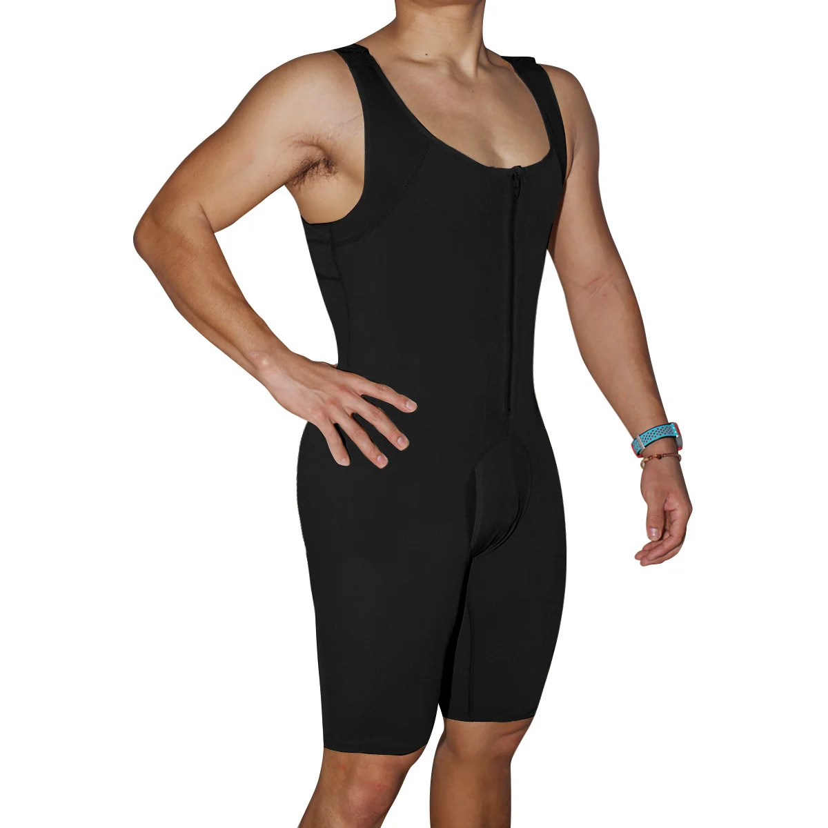  Body shaper 6XL men full body shapewear one-piece waist trainer tight hips bodysuit slimming underwear girdle