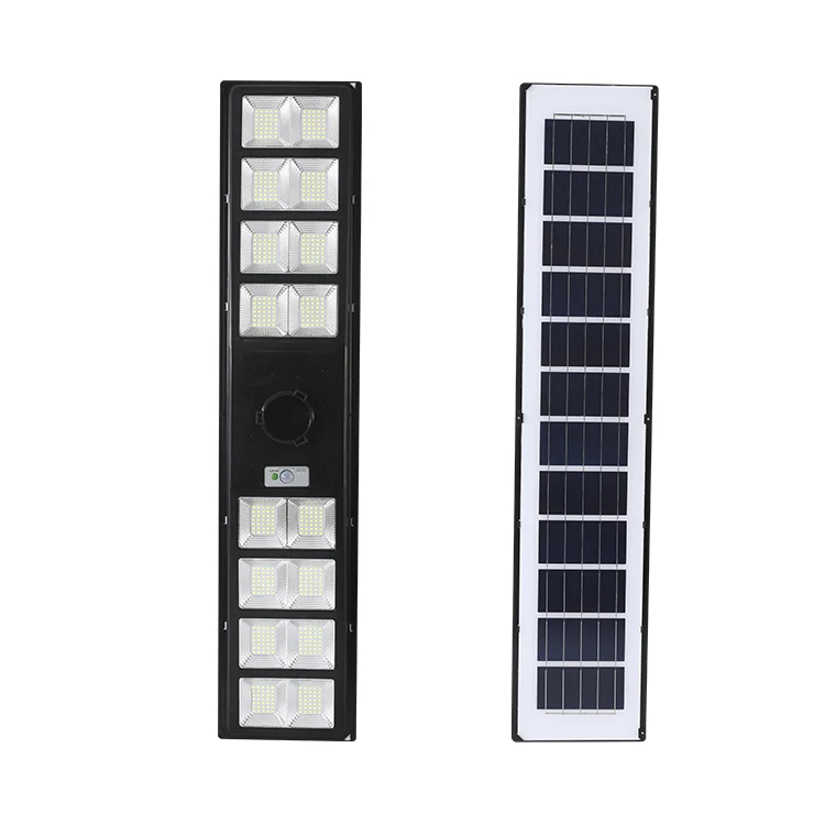 High Lumen Led Integrated Abs Engineering Material Ip65 Solar Street Lights