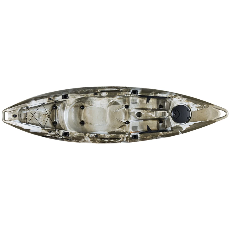 2 person kayak Caiaque De Pesca,LLDPE roto-molded plastic family fishing kayak wholesale sit on top kayac