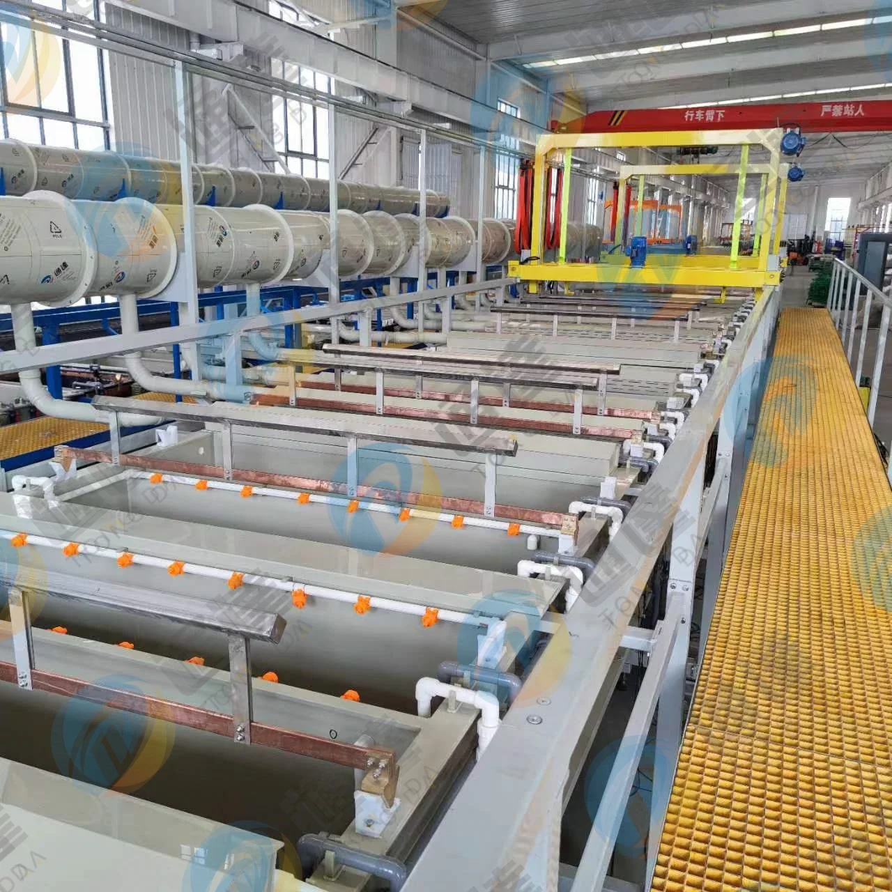 nickel chrome plating machine automatic zinc electroplating equipment gold plating line