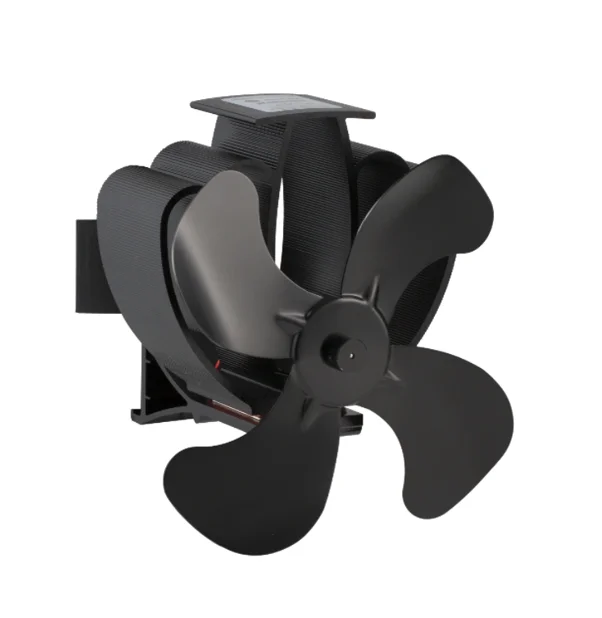 Good Quality 4 Blades Magnet Chimney Flue Pipe Heat Powered Stove Fan for Wood/Log Burner/Fireplace