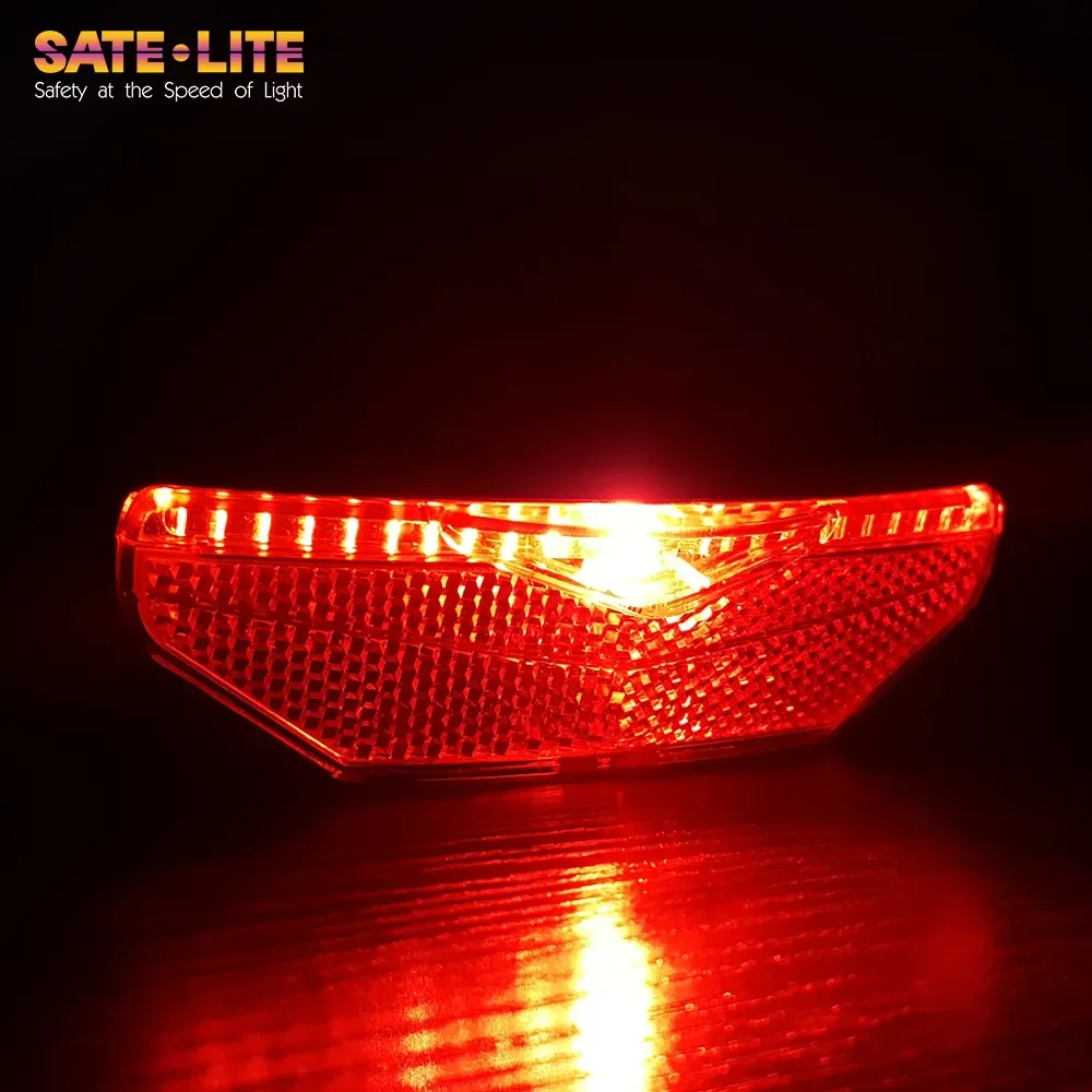 Bicycle reflector bike Carrier wheel reflectors bike rear light brake light