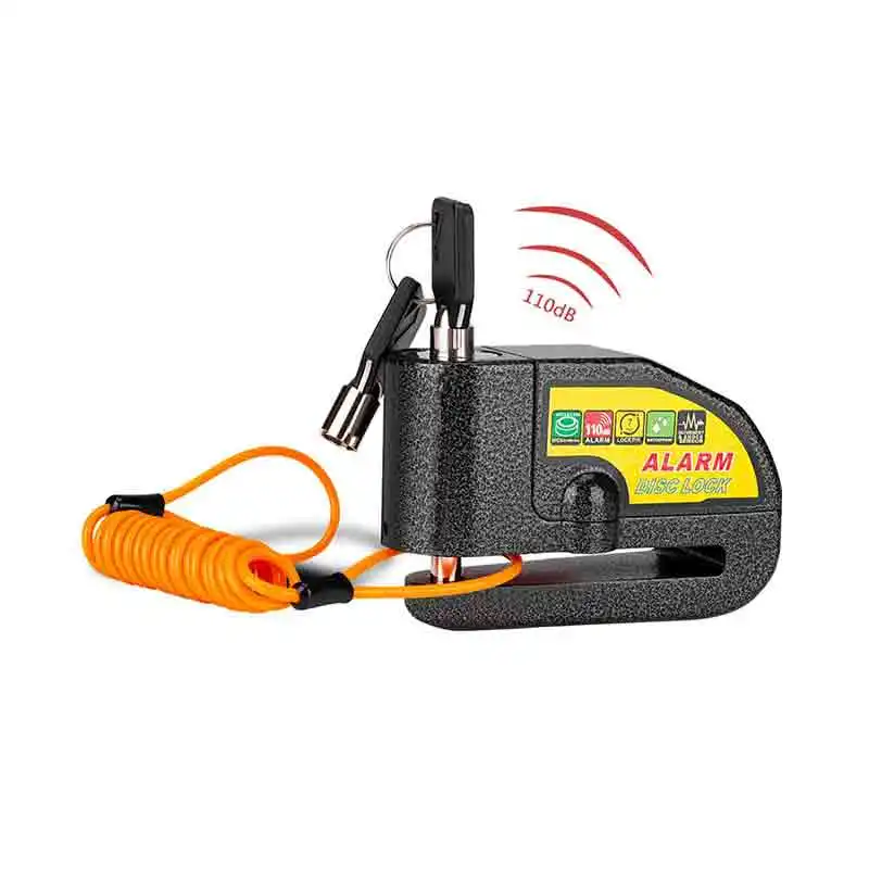 Domestic products smart alarm disc brake lock motorcycle anti-theft lock electric battery car mountain bike lock portable