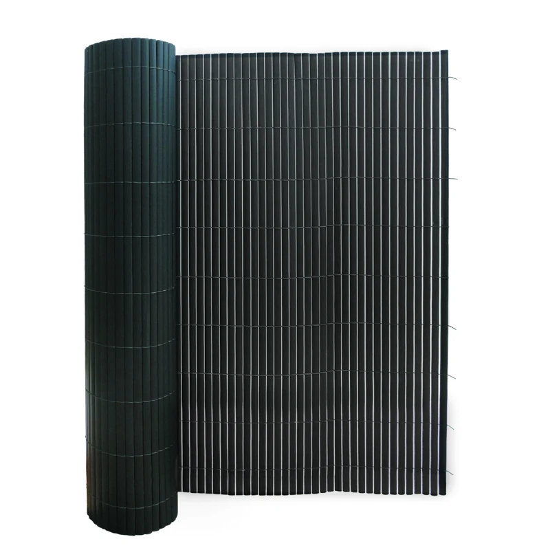 Reliable Privacy Fence 19mm Reinforced PVC Screen with Raised Line Texture