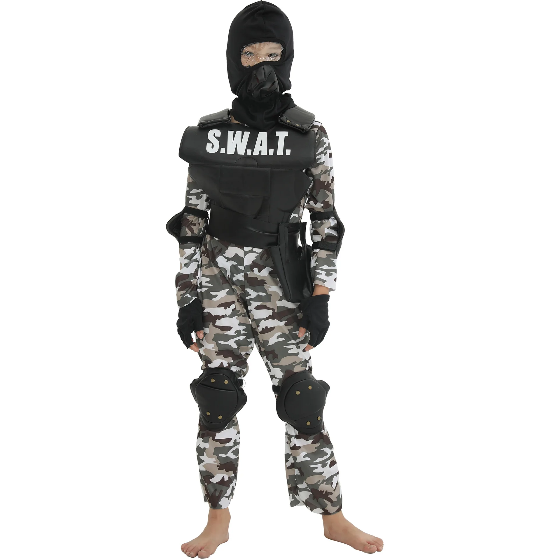 Hot Selling Children Costume SWAT Army Cosplay For Carnival Party Halloween Costumes Kids