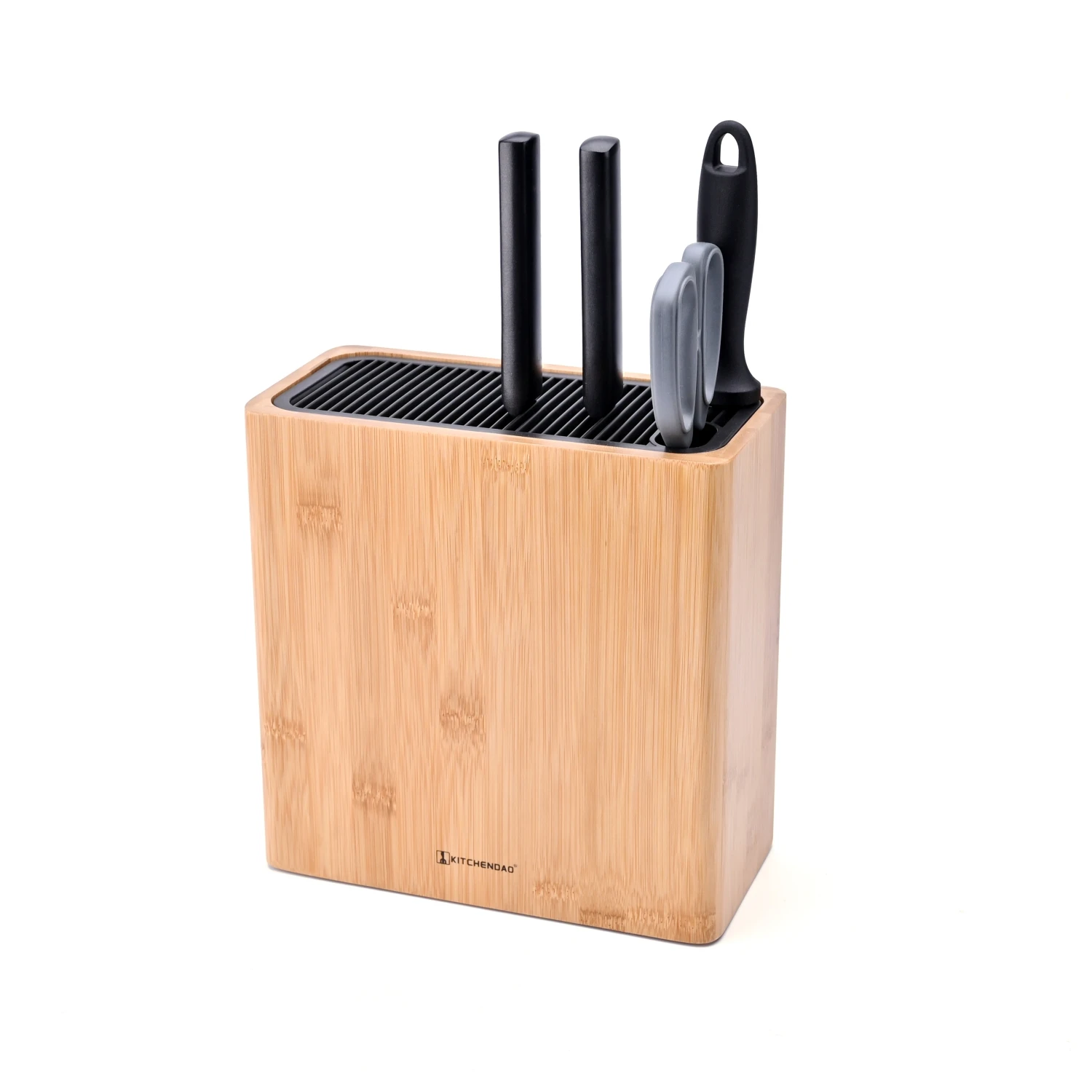 Eco-friendly Bamboo Universal Knife Block Holder