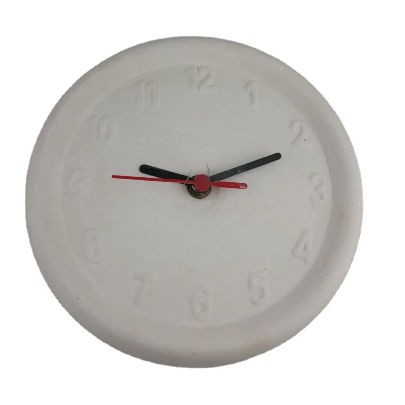 
Cheap personality white ceramic wall clock modern style wall clock 
