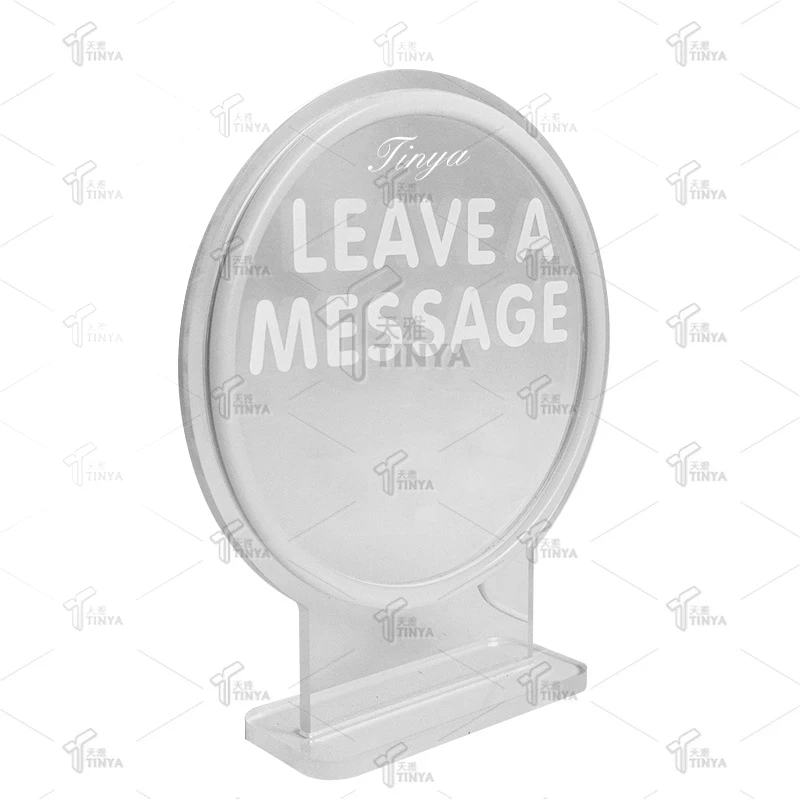 Fast Delivery Decoracion Acrylic Neon Light Sign Custom Logo Custom Led Neon Sign For Party Leave a message for kids