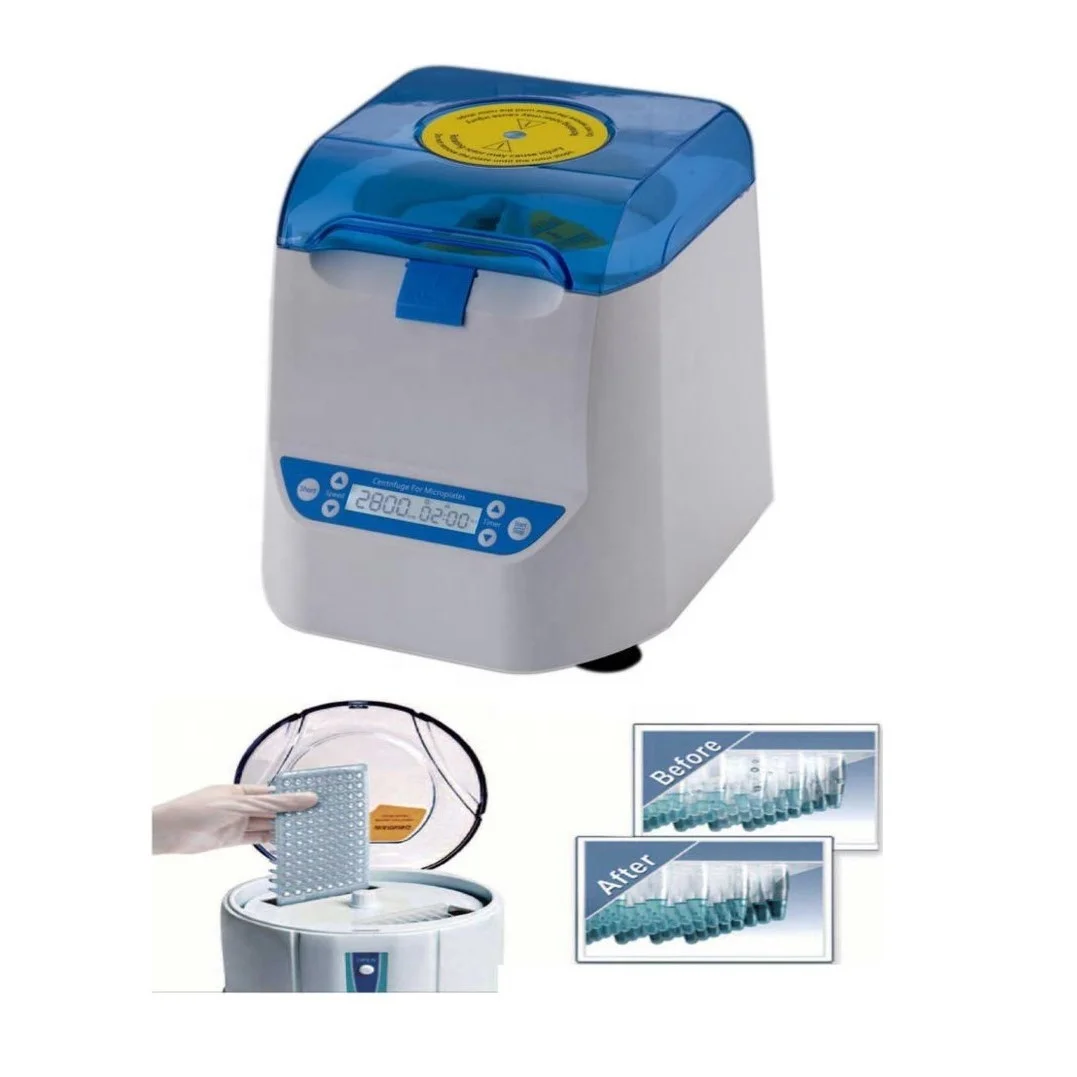 mini small size benchtop low speed 2800rpm 96 holes micro deep well Micro-plate Centrifuge TD4-M