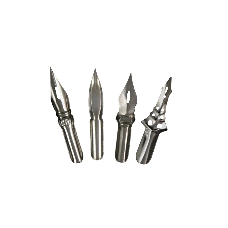 Manufacture Wholesale Comic Drawing Art Pen Nibs Customized Personalized Replaceable Flexible Nibs for Calligraphy Fountain Pen