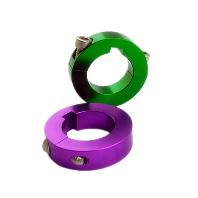 Go Kart Parts CNC Aluminum Locking Collar For Axle Shaft 30mm 40mm and 50mm