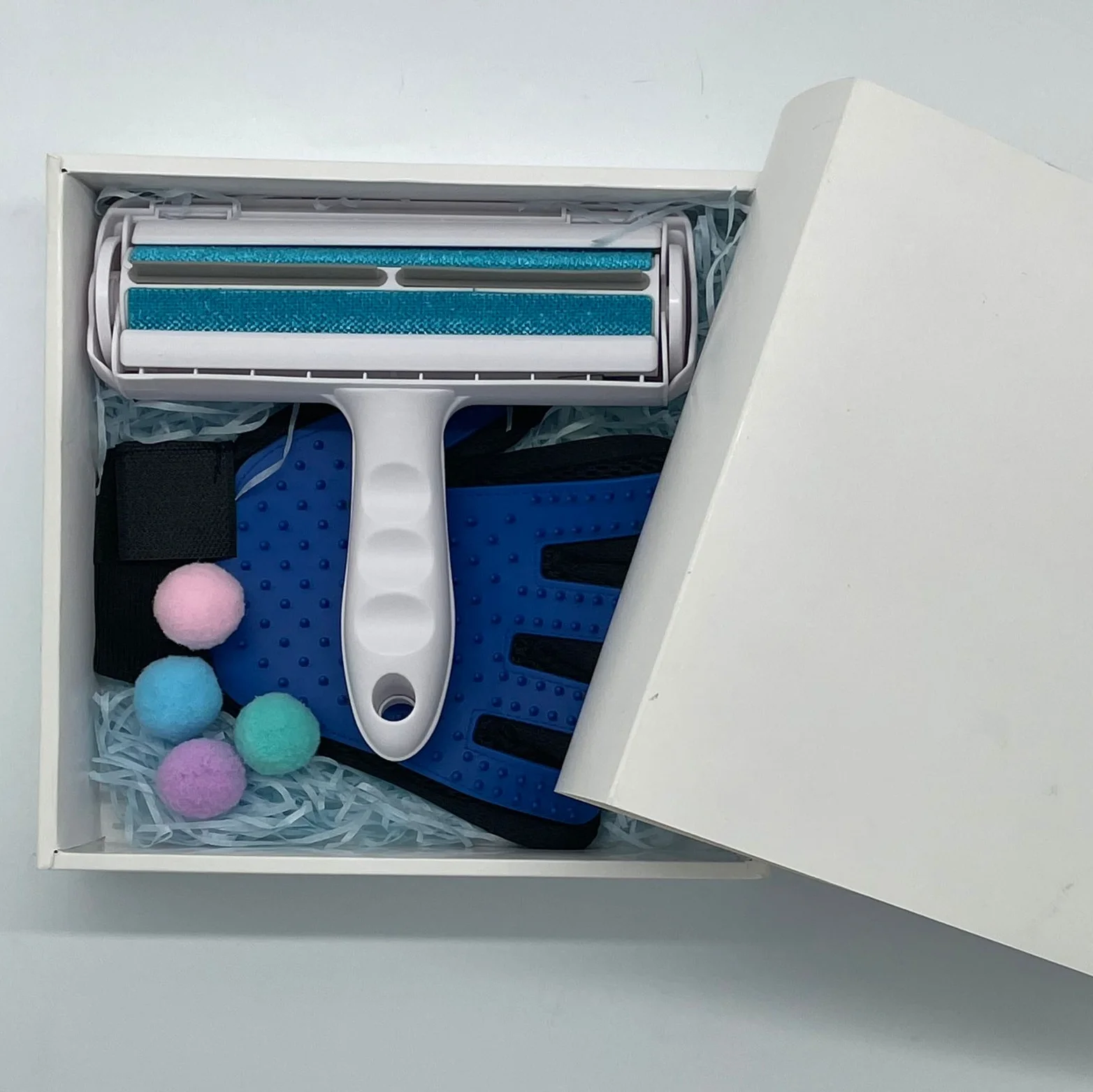 combination pack series pet hair removal roller and glove cat dog lint cleaning brush