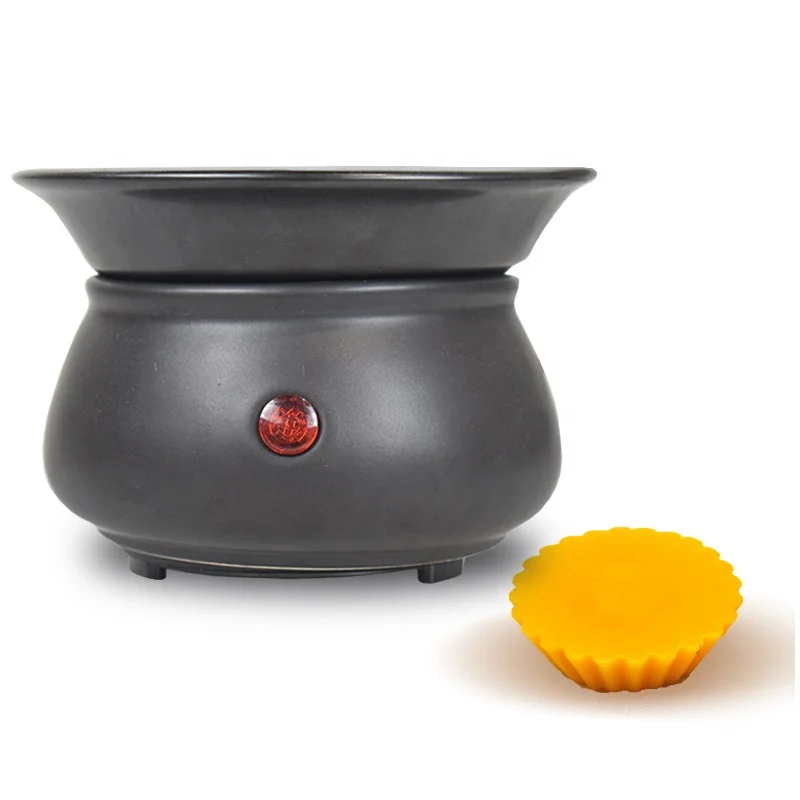 electric aromatherapy wax warmer essential oil burner ceramic hot plate wax melt warmer aroma censer candle jar warmer