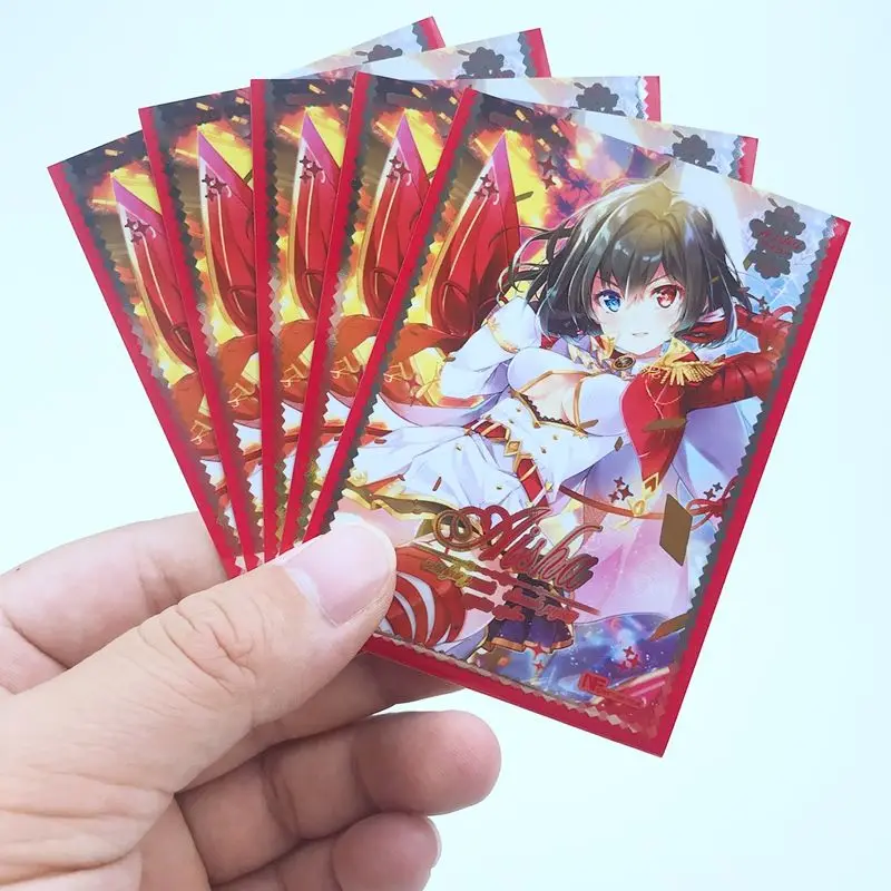 Custom Art Printed Anime Card Sleeves Private Anime Art Printed Deck Protector Yugioh Mtg Card Sleeves
