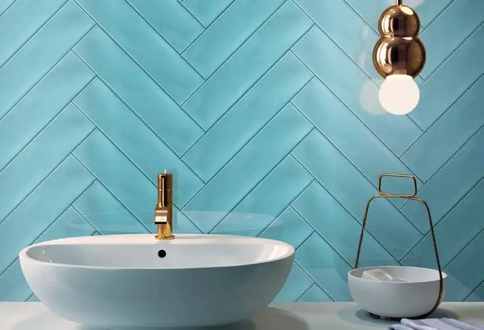 3D inkjet superior subway tile wavy edge surface kitchek bathroom home decoration cermaics tiles